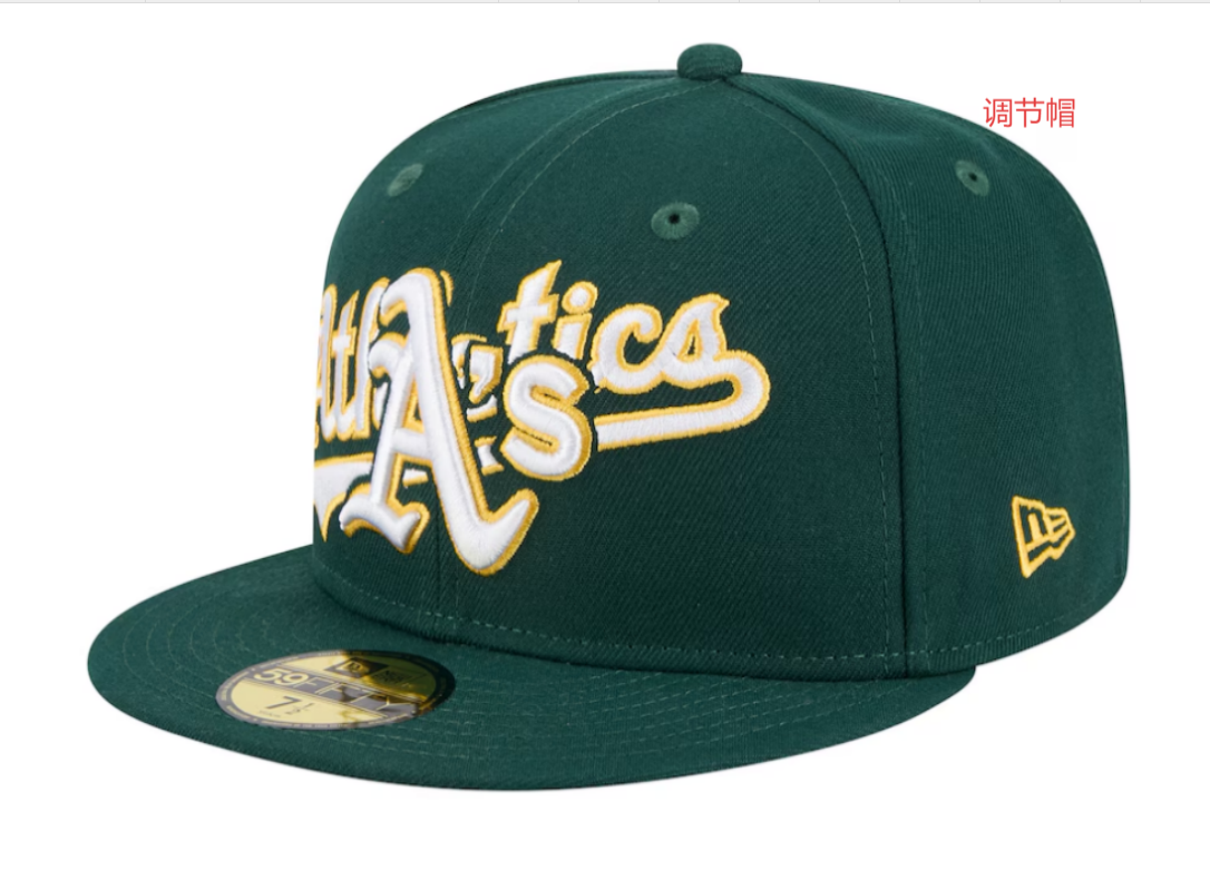 2025 MLB Oakland Athletics green hat YS->oakland athletics->MLB Jersey